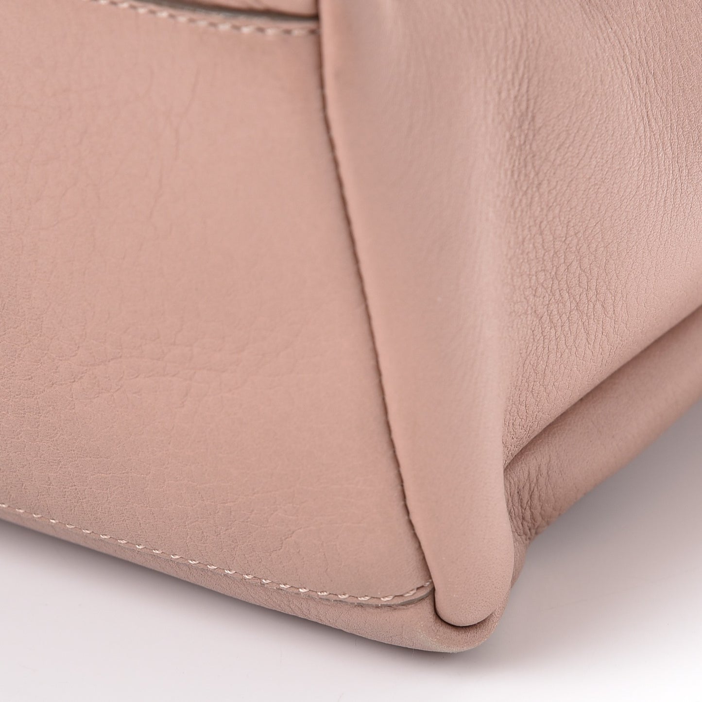 Calfskin Small Pandora Pure Flap Bag Powder Pink