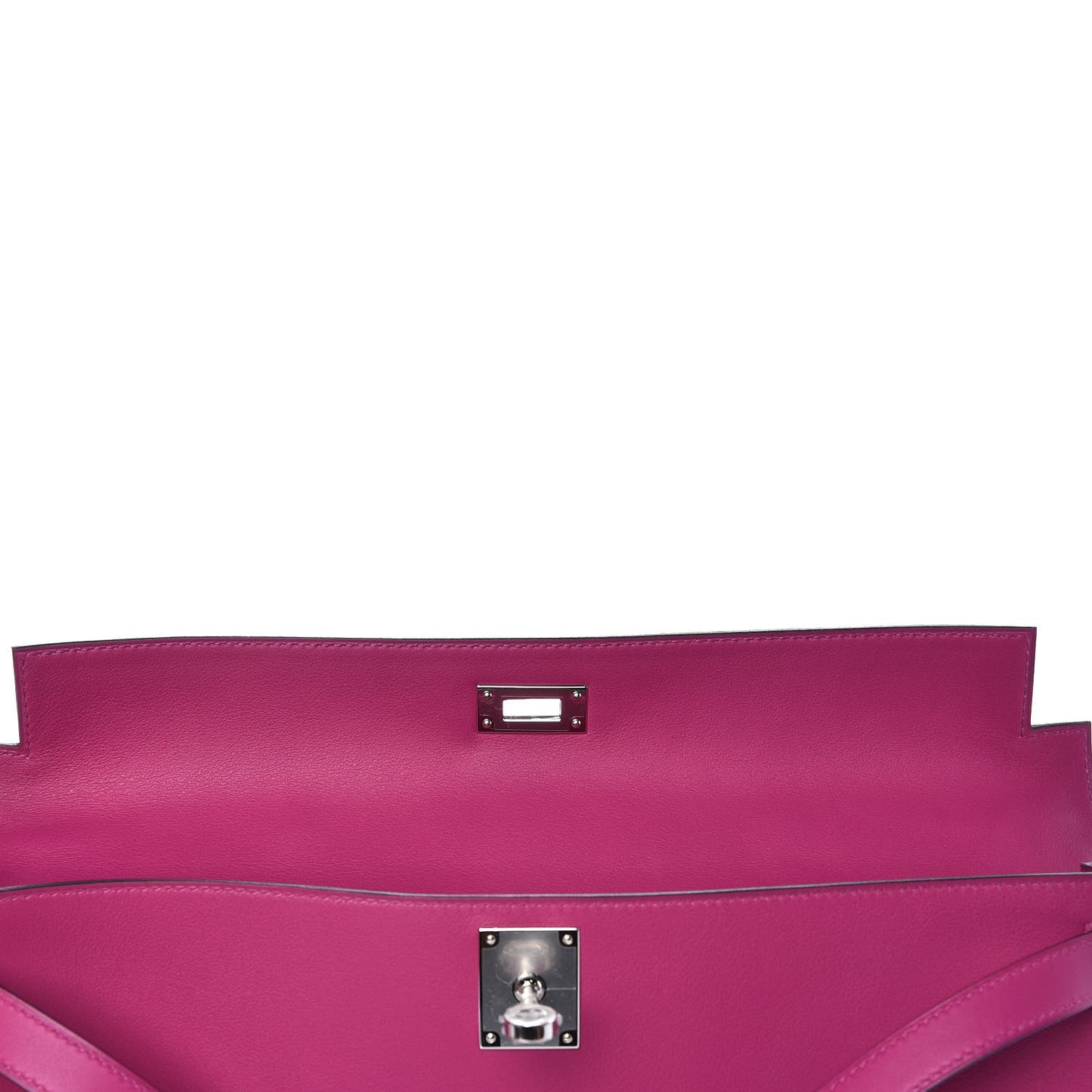 Swift Kelly Cut Clutch Pochette Rose Pourpre