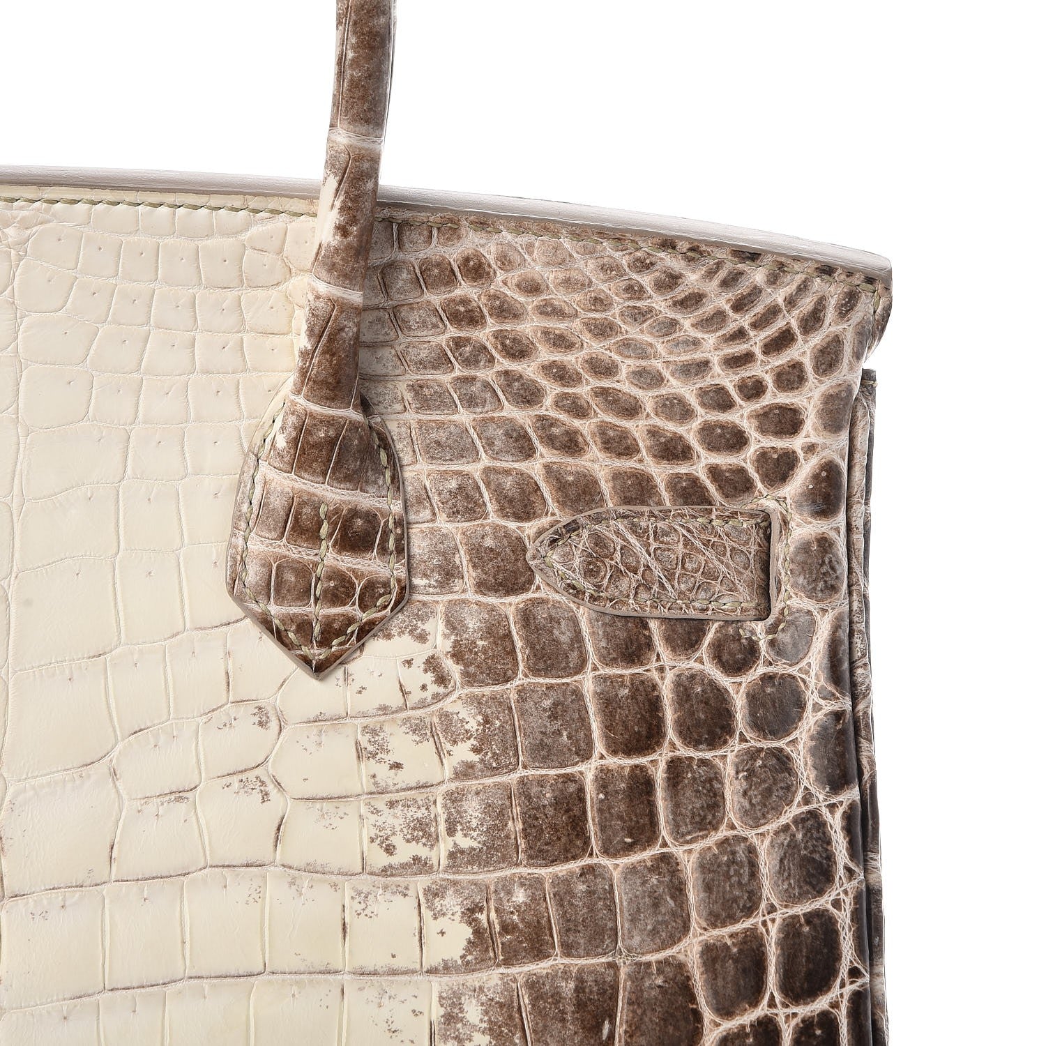 Hermes Matte Niloticus Crocodile Himalaya Birkin 30 Blanc 33 of 49