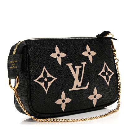 Louis Vuitton Empreinte Monogram Giant Mini Pochette Accessories Black 3 of 6