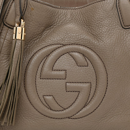 Gucci Cellarius Calfskin Small Soho Shoulder Bag New Fango 8 of 14