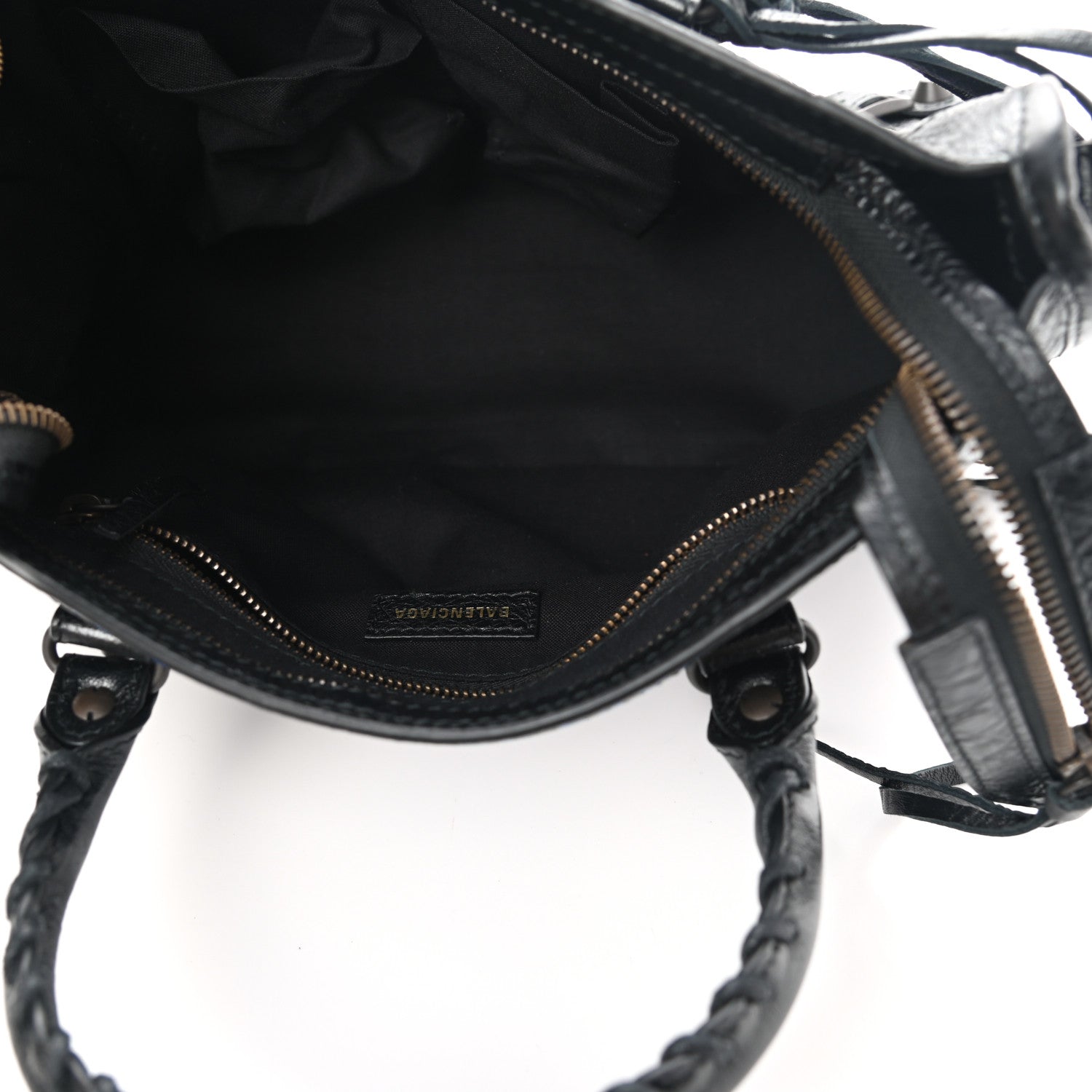 Balenciaga Agneau Arena Graffiti All Over Classic Hardware S City Black Bleu Violet 5 of 10