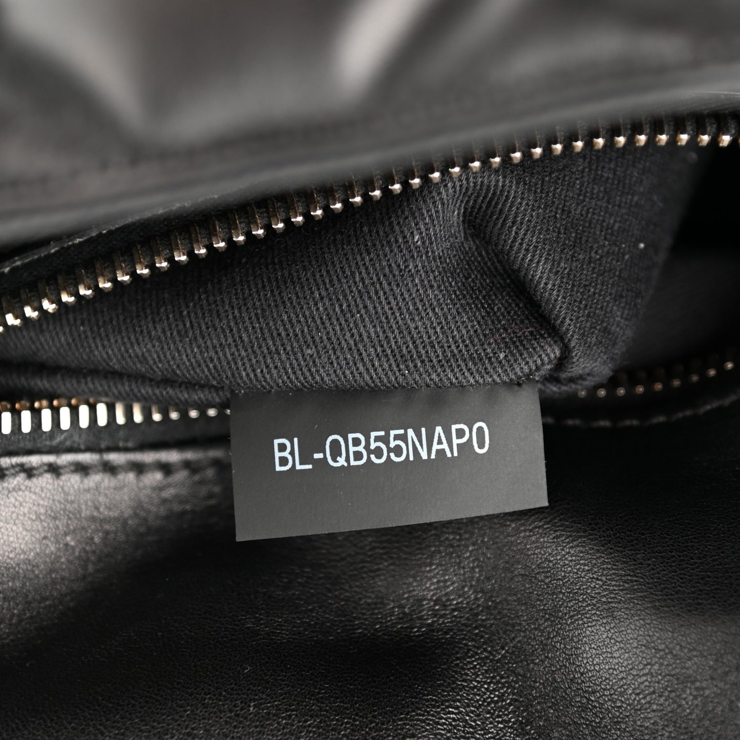 Nappa Monochrome Medium Candystud Top Handle Bag Black