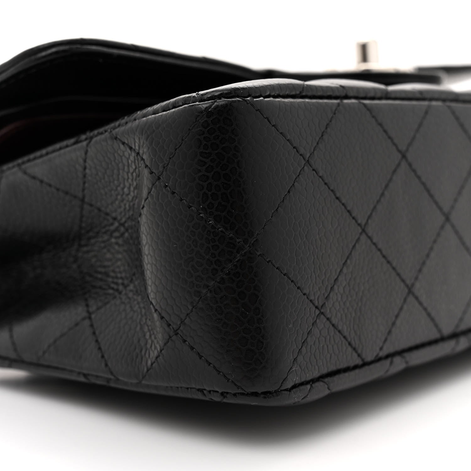 Chanel Caviar Quilted Small Double Flap Black 9 of 12