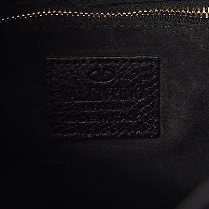 Valentino Garavani Grained Calfskin Rockstud Bucket Bag Black 6 of 10