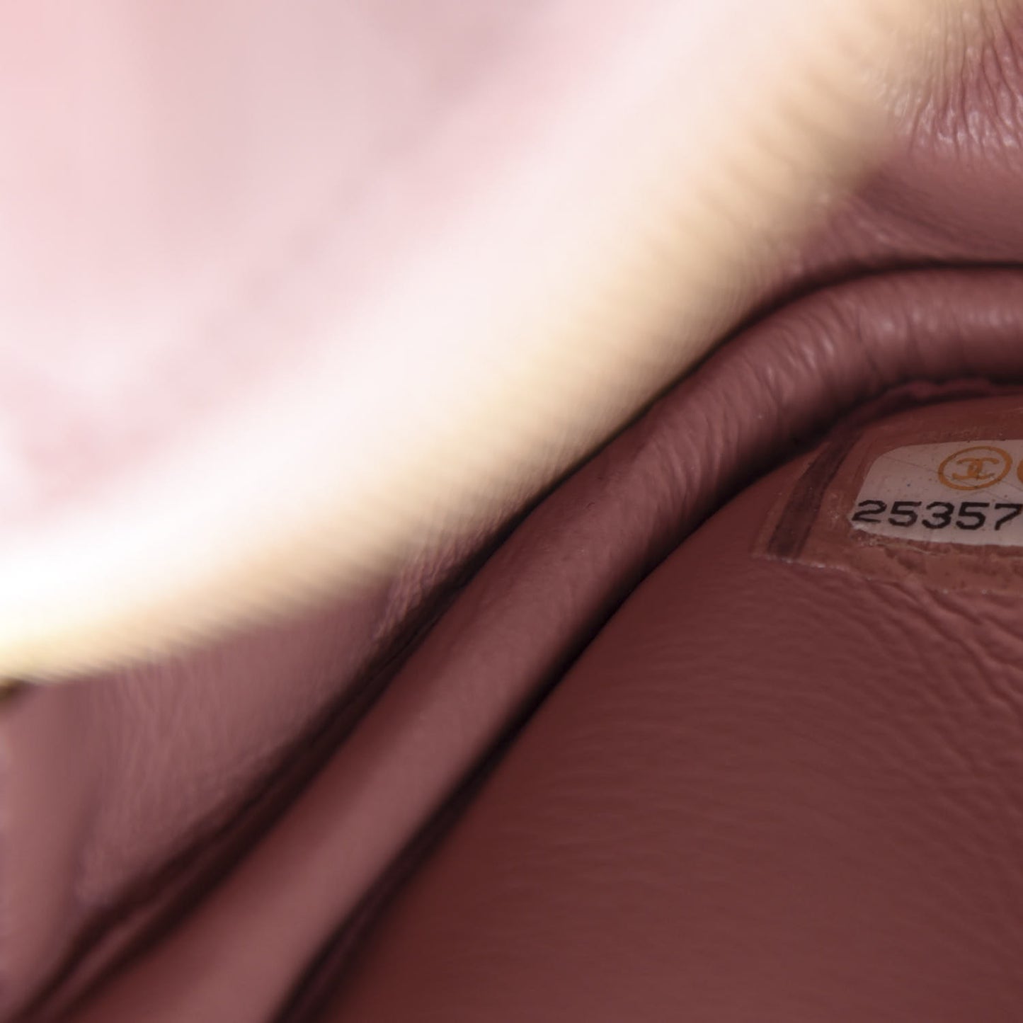 Aged Calfskin Quilted Mini Reissue Camera Case Pink