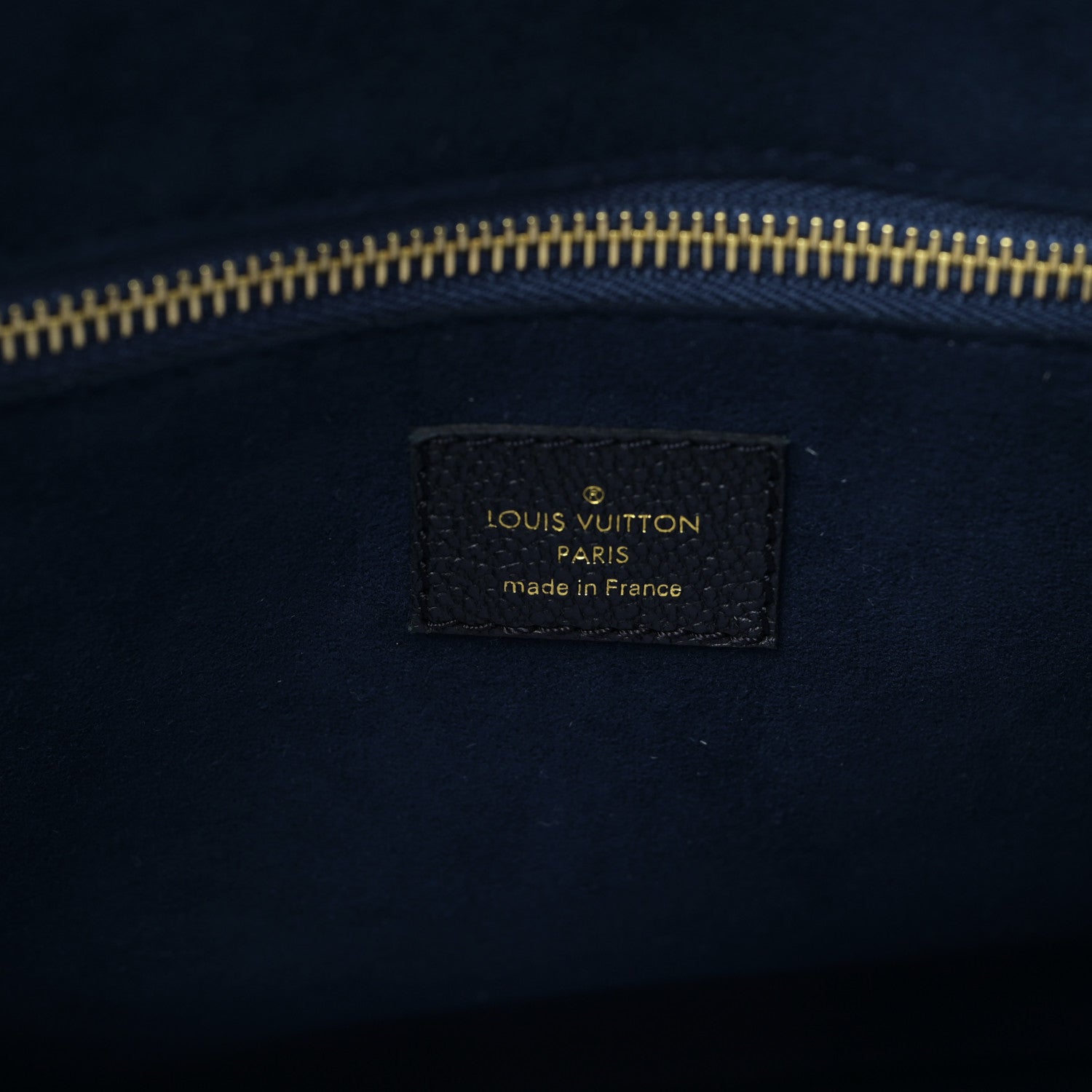 Louis Vuitton Empreinte Monogram Giant Neverfull MM Black 7 of 9