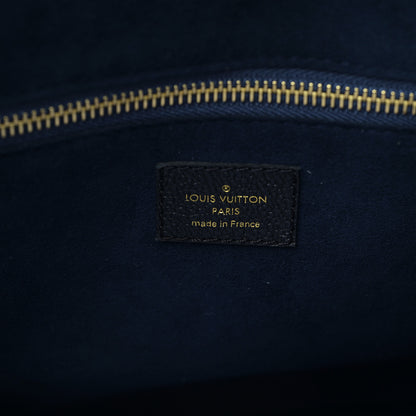 Louis Vuitton Empreinte Monogram Giant Neverfull MM Black 7 of 9