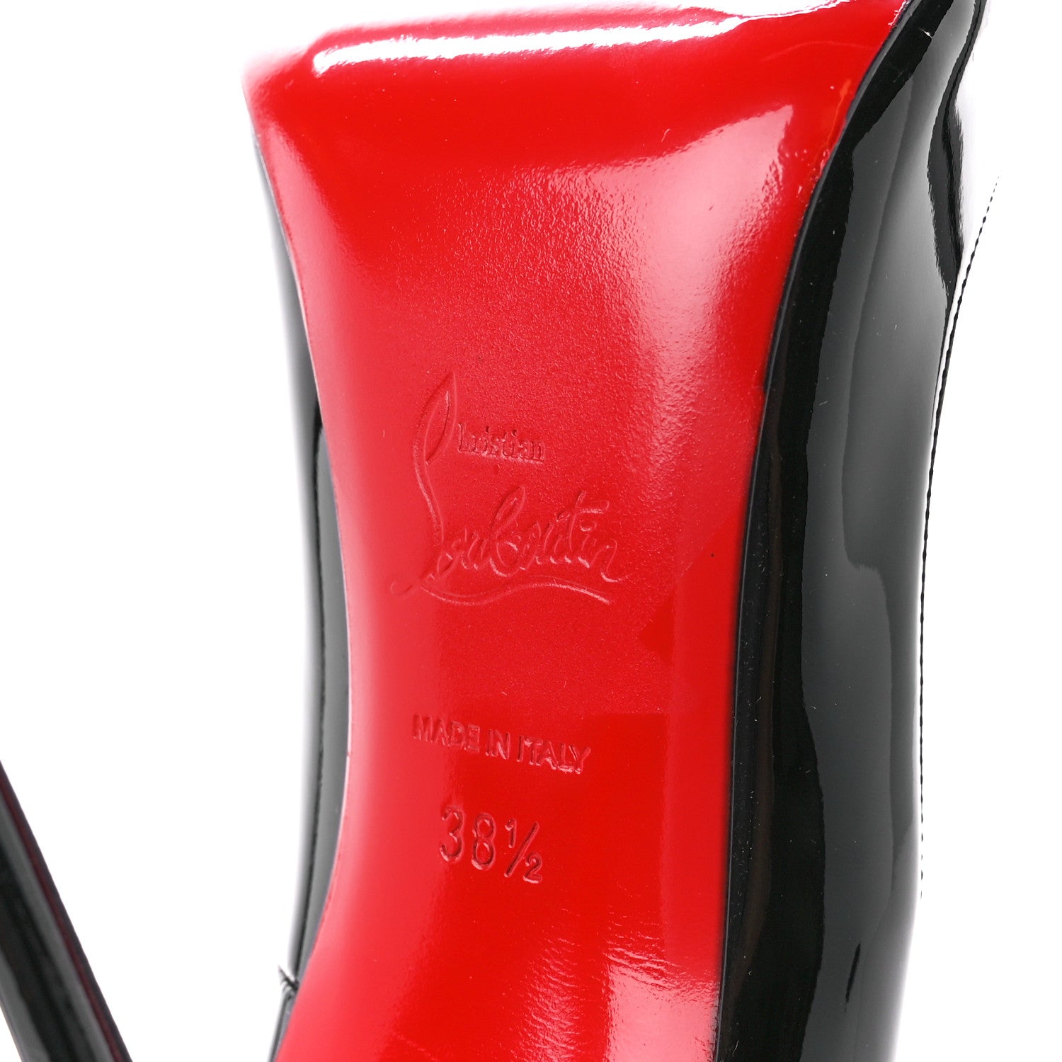 Christian Louboutin Patent So Kate 120 Pumps 38.5 Black 6 of 8