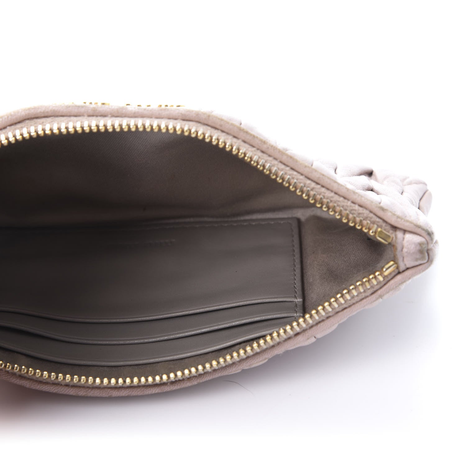 Miu Miu Nappa Matelasse Pouch Cammeo 5 of 13