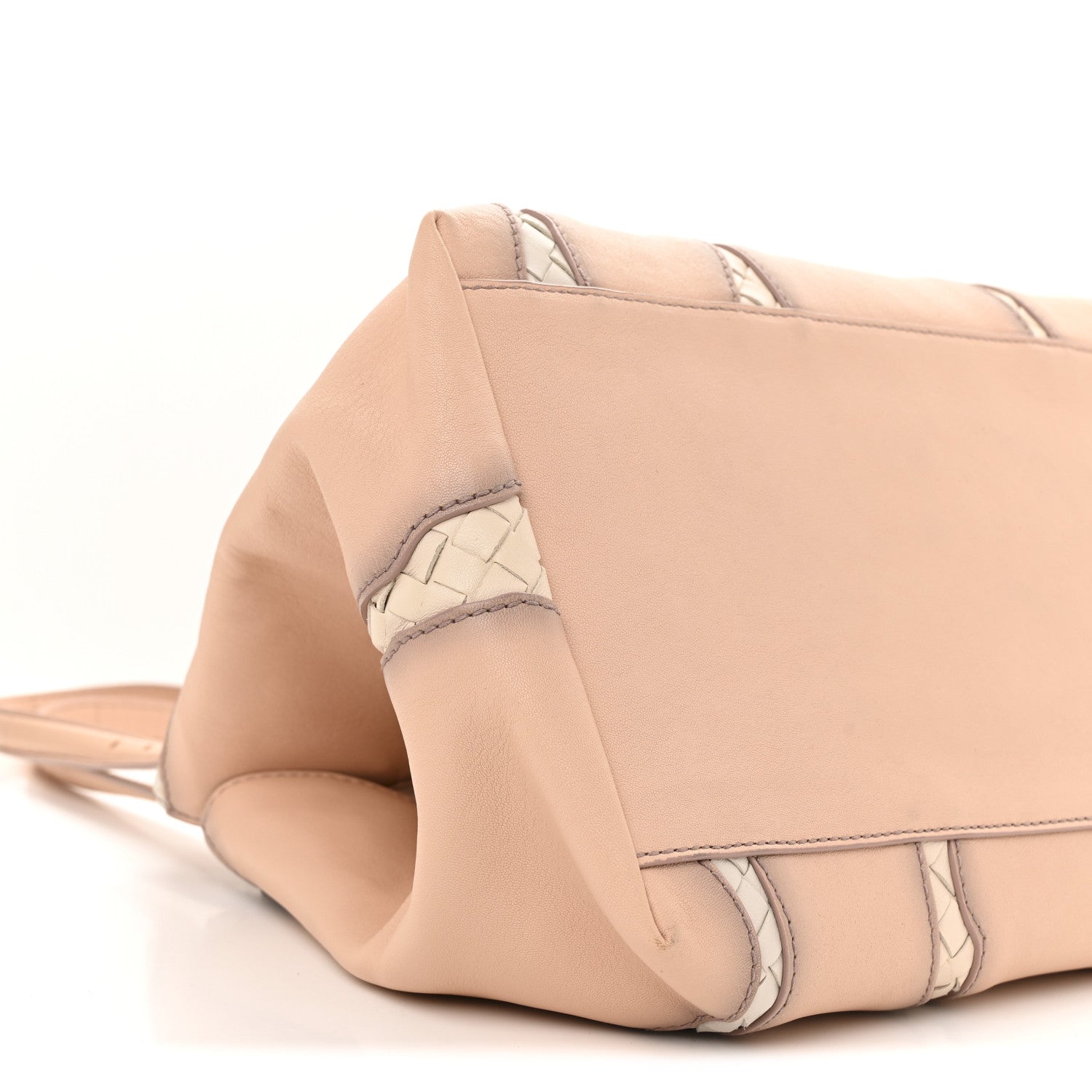 Bottega Veneta Nappa Intrecciato Medium Glimmer Tote Flamingo 17 of 25