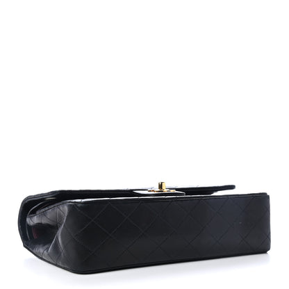 Chanel Lambskin Quilted Medium Double Flap Black 3 of 4