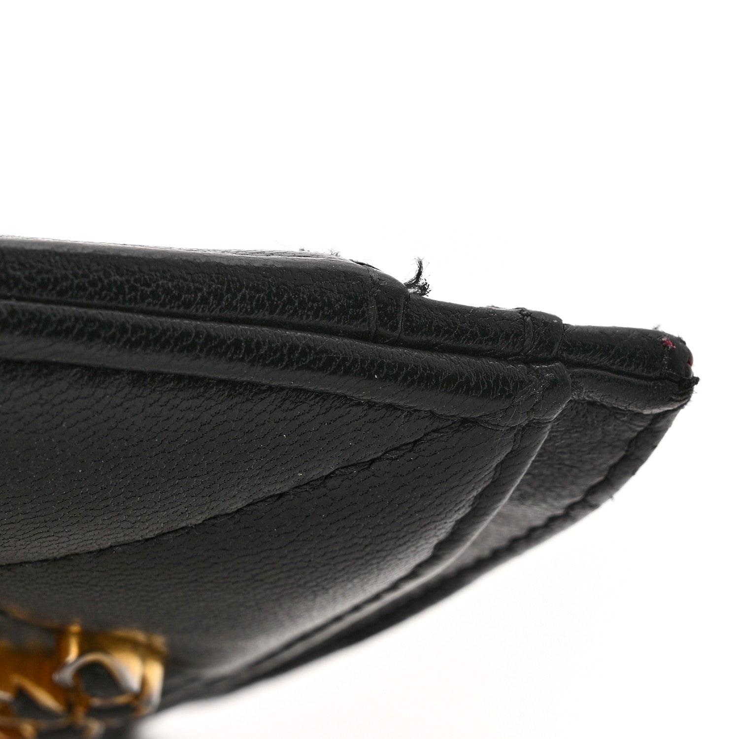 Chanel Lambskin Quilted Chanel 19 Card Holder Black 10 of 10