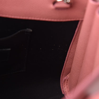 Saint Laurent Grained Calfskin Baby Sac De Jour Dark Rose 7 of 10