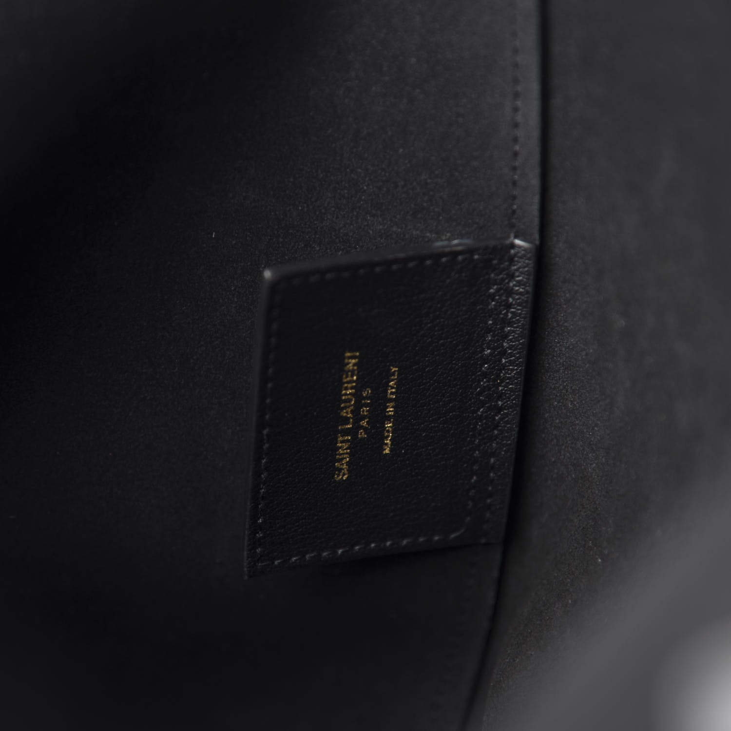 Saint Laurent Calfskin Large Shopping Tote Black 9 of 11
