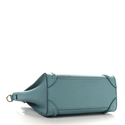 Celine Goatskin Nano Luggage Antarctic 4 of 12