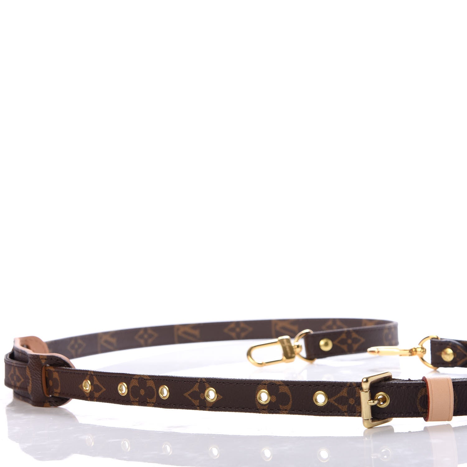 Louis Vuitton Monogram 16mm Adjustable Shoulder Strap 3 of 5
