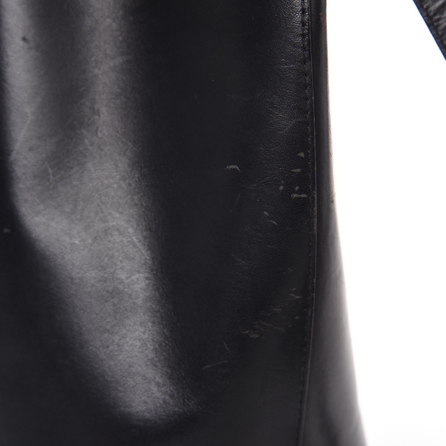 Mansur Gavriel Vegetable Tanned Calfskin Bucket Bag Black Flamma 11 of 13