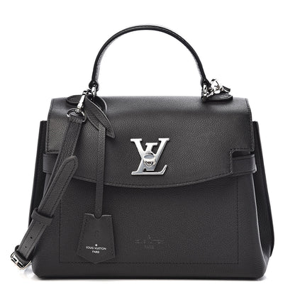 Louis Vuitton Calfskin Lockme Ever BB Black 1 of 10