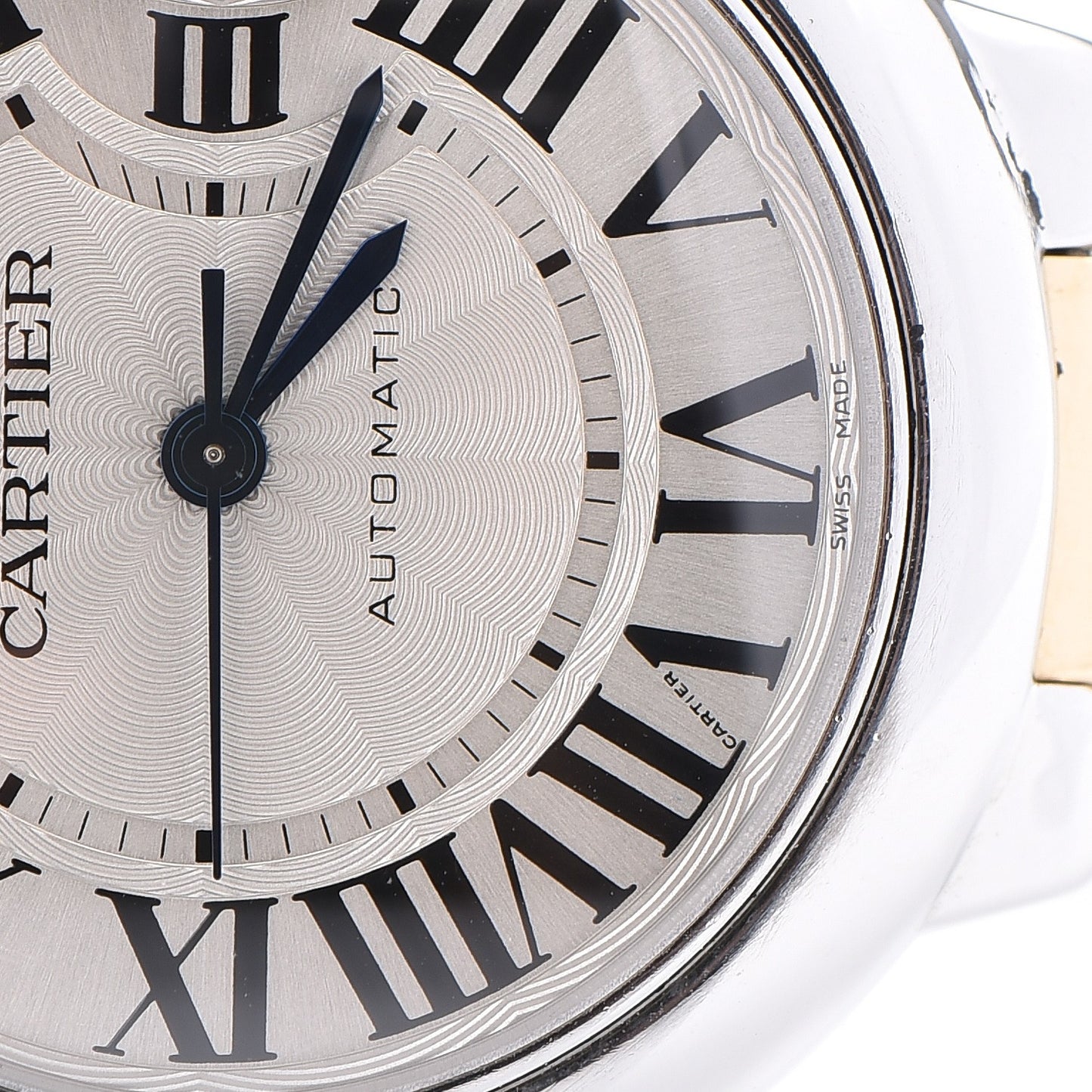 Stainless Steel 18K Yellow Gold 33mm Ballon Bleu De Automatic Watch
