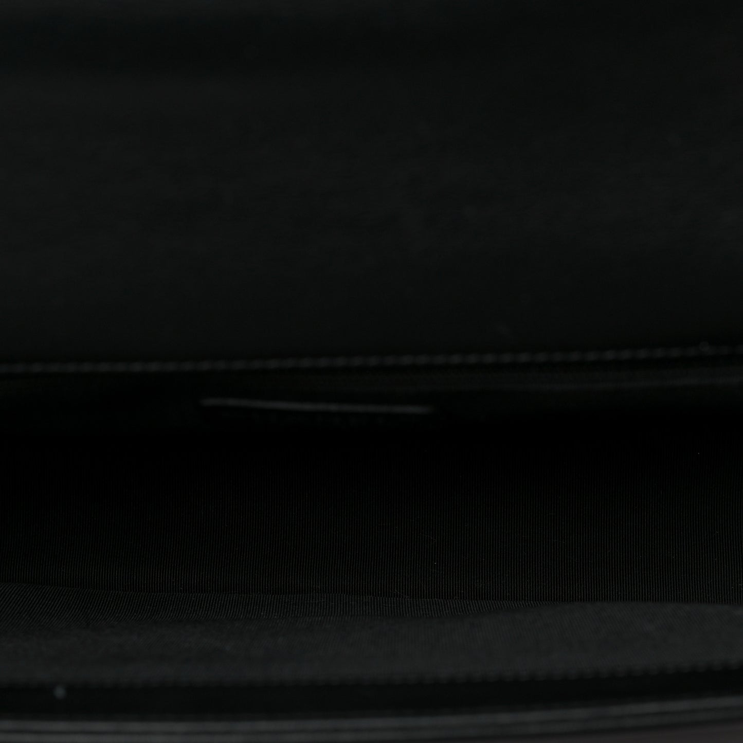 Calfskin Quilted Checkerboard Trim New Medium Boy Flap Black White