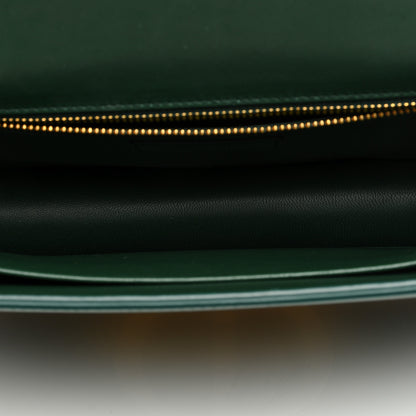 Christian Dior Smooth Calfskin 30 Montaigne Flap Bag Green 5 of 12