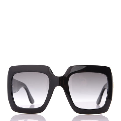 Gucci Acetate Square Frame Sunglasses GG0053S Black 3 of 8