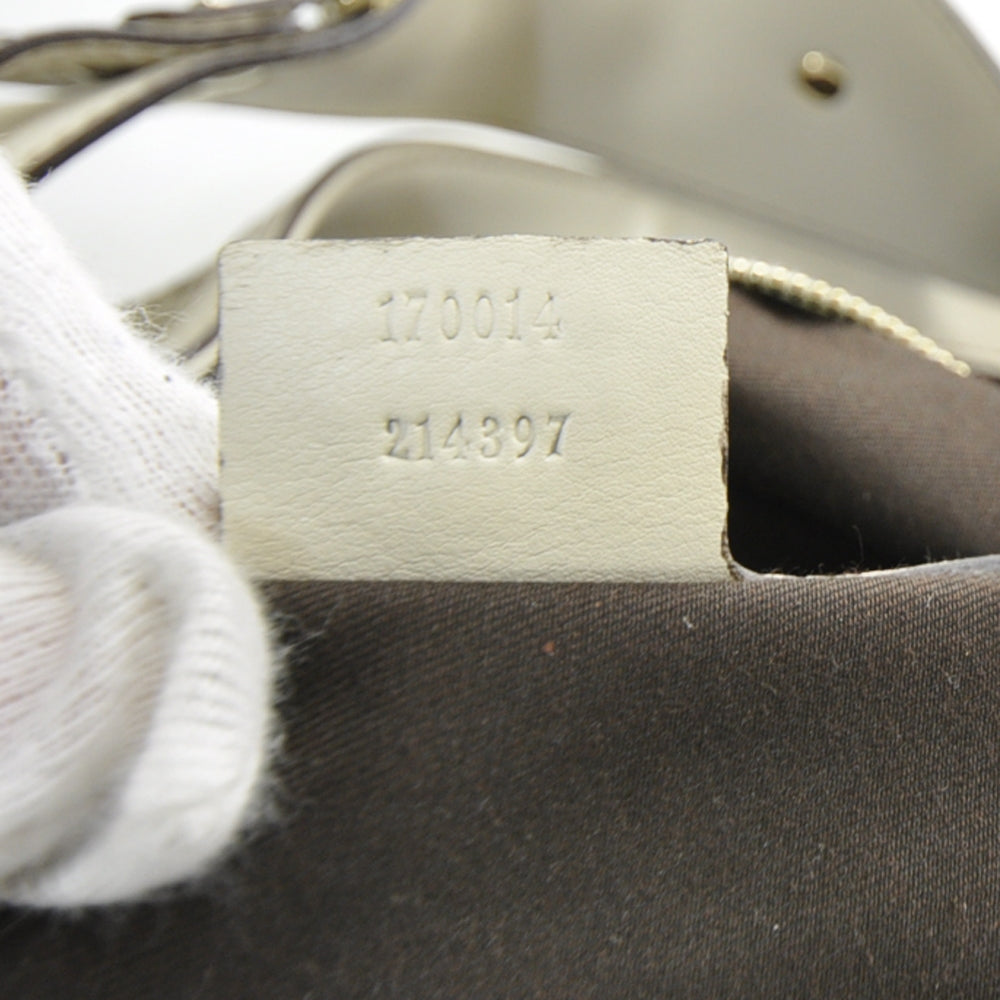 Monogram Wave Hobo Ivory
