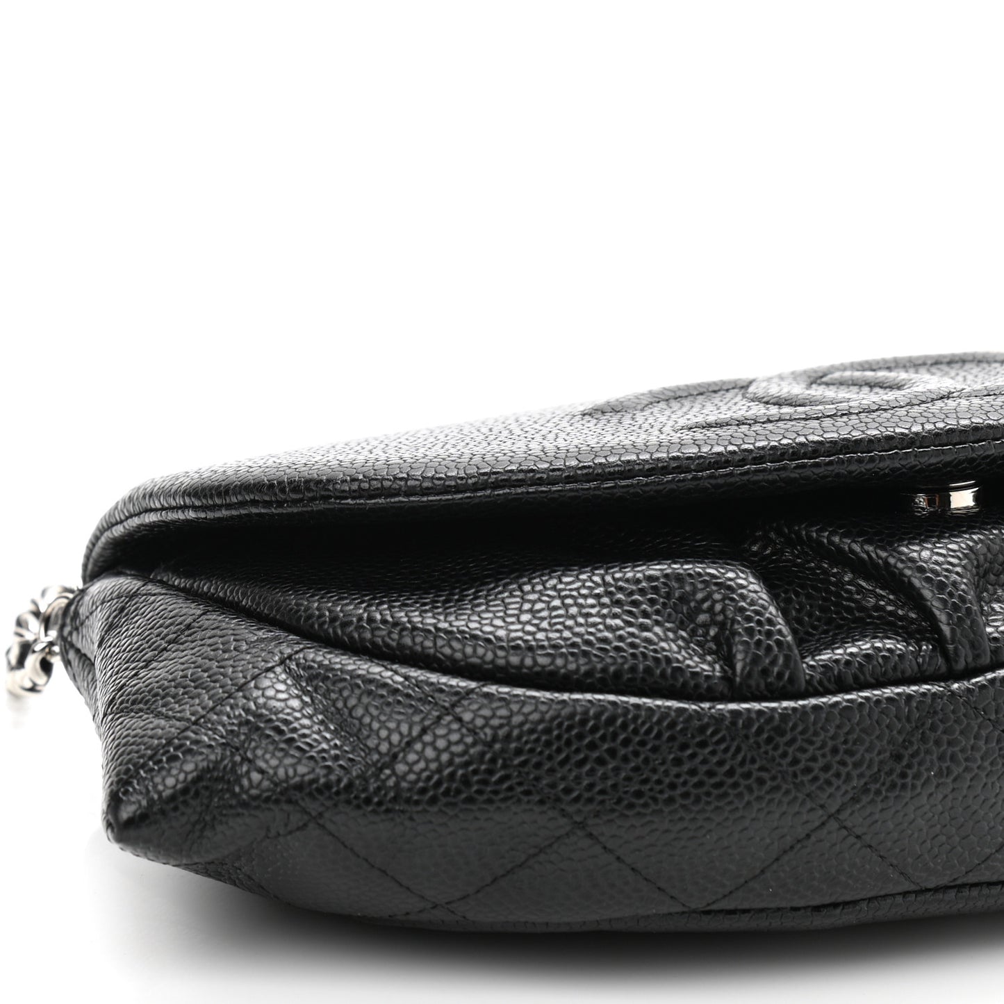 Caviar Half Moon Wallet On Chain WOC Black
