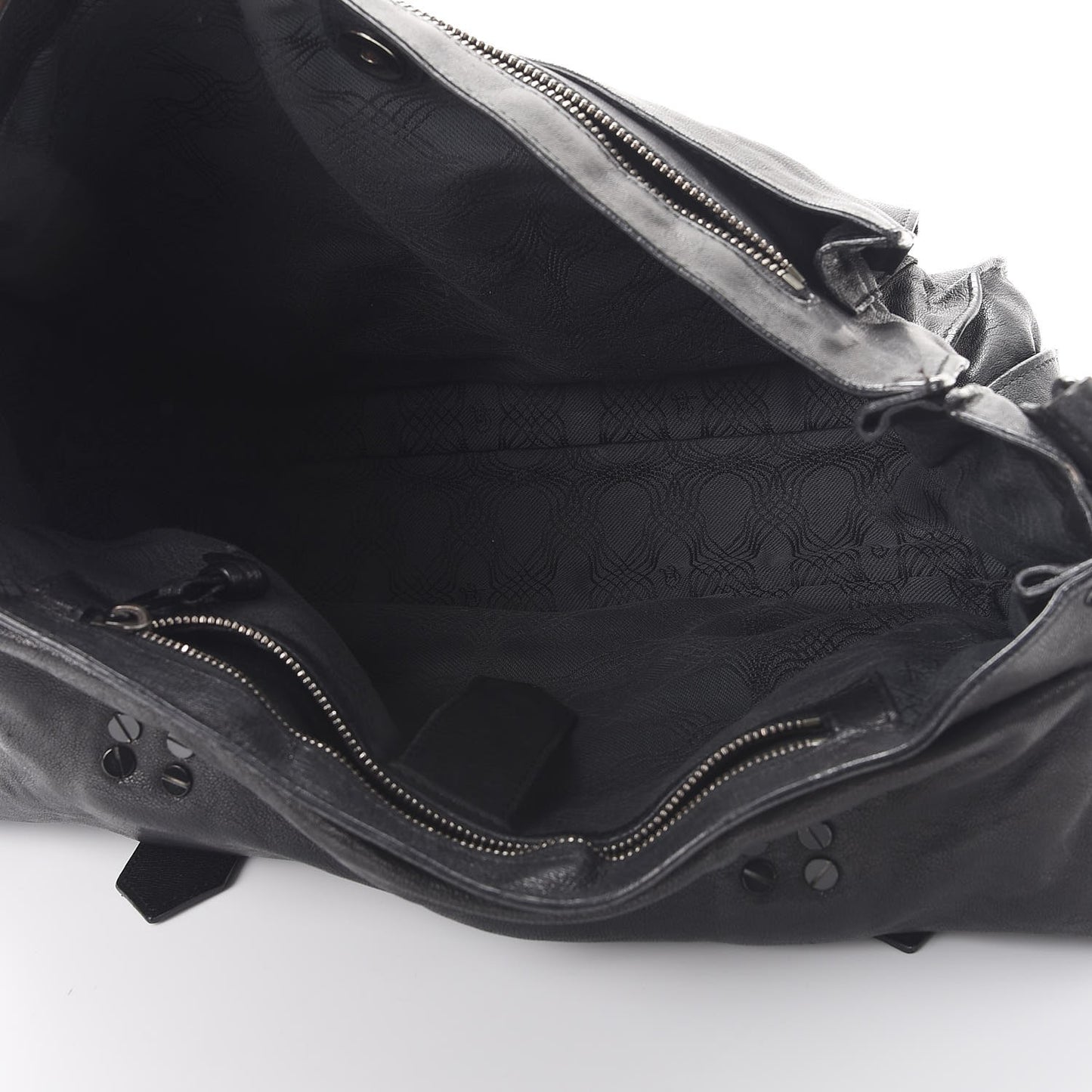 Lambskin Large PS1 Satchel Black