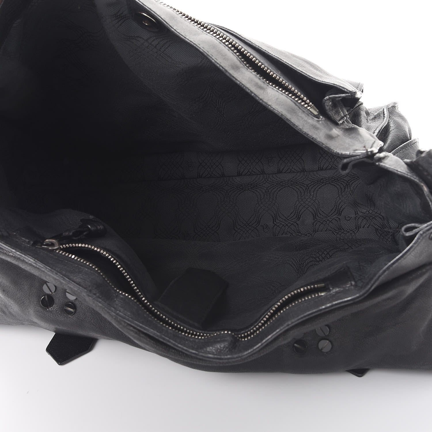 Proenza Schouler Lambskin Large PS1 Satchel Black 5 of 17