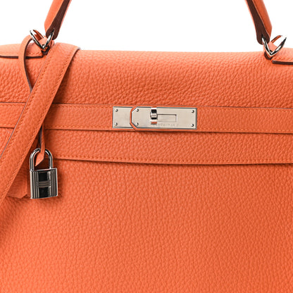 Hermes Togo Kelly Retourne 32 Orange 8 of 10