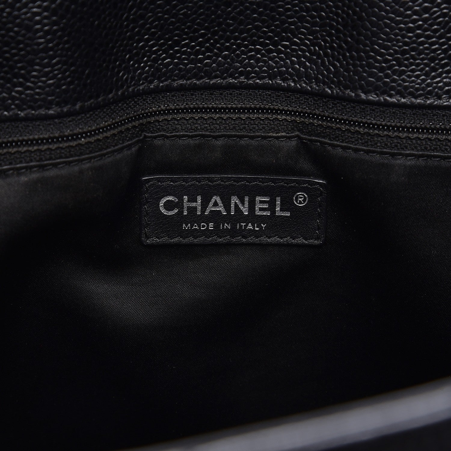 Chanel Caviar Quilted Grand Shopping Tote GST Black 6 of 11
