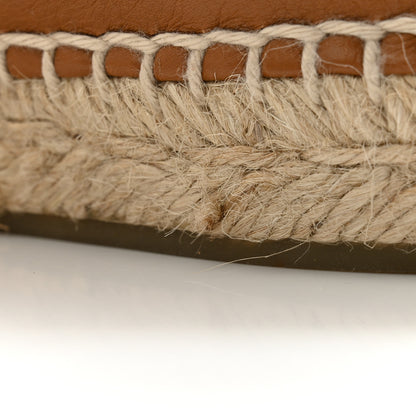 Chanel Lambskin CC Espadrilles 38 Light Brown 9 of 9