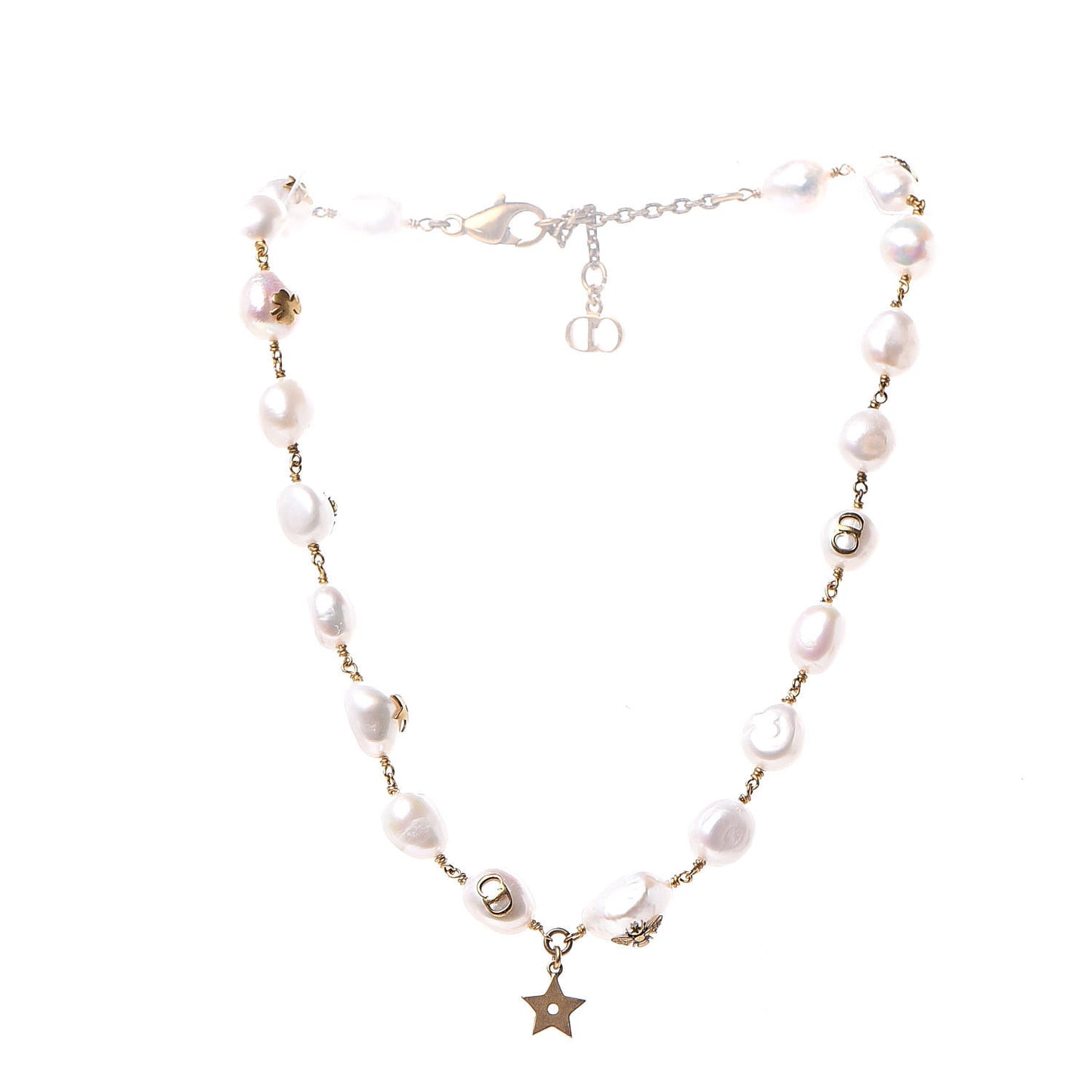 Pearl Tribal Choker Necklace Gold