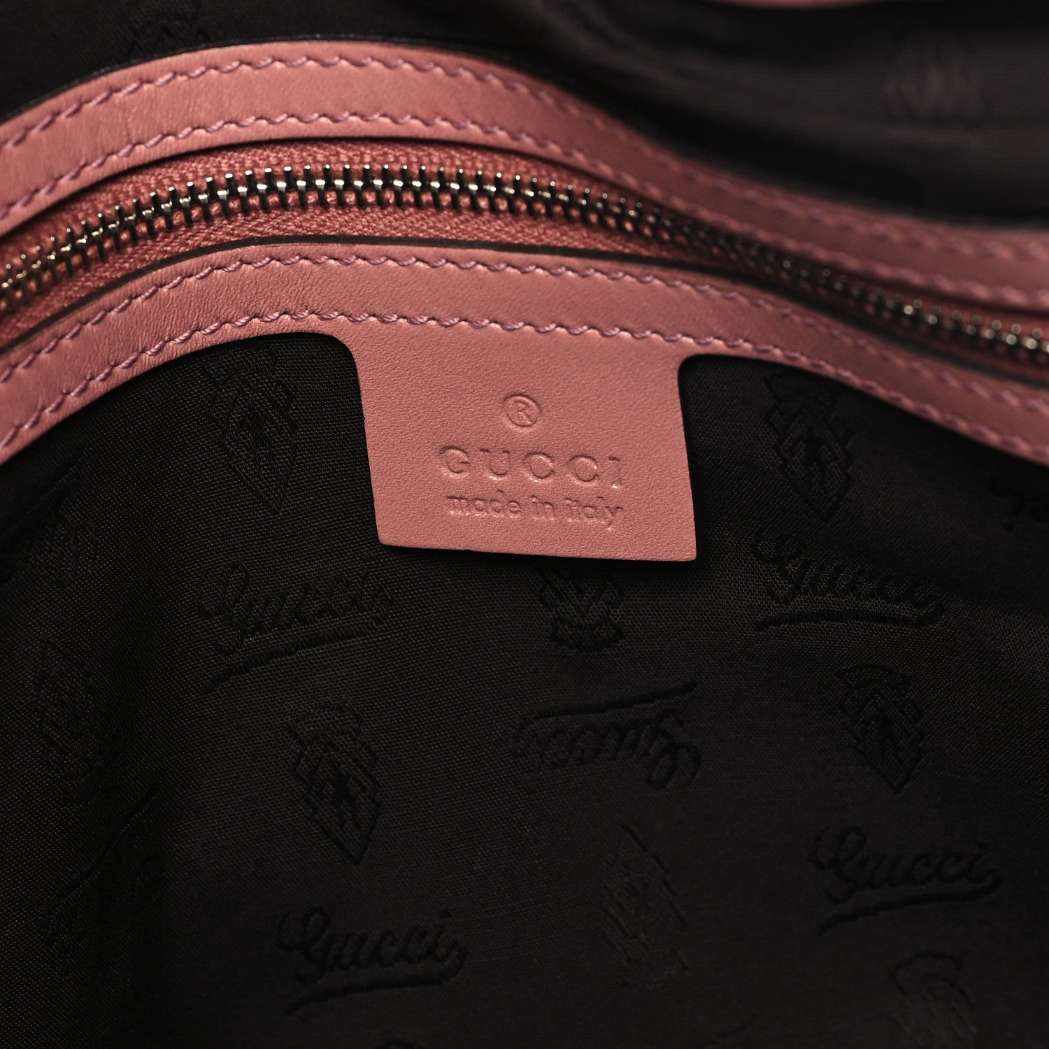 Gucci Monogram Medium Twins Tote Pink 6 of 13
