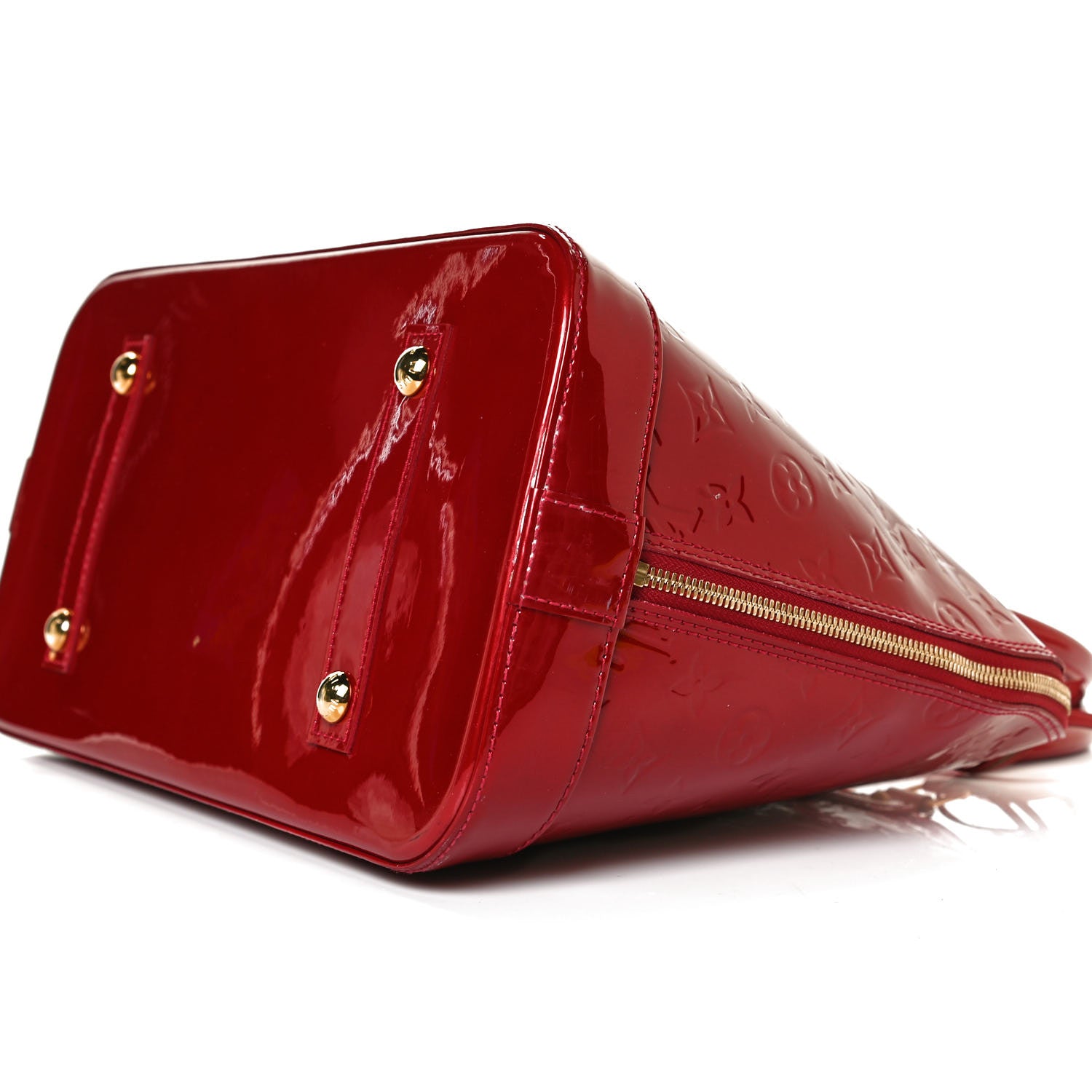 Louis Vuitton Vernis Alma GM Pomme D'Amour 10 of 14