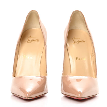 Christian Louboutin Patent So Kate 120 Pumps 38.5 Nude 2 of 9