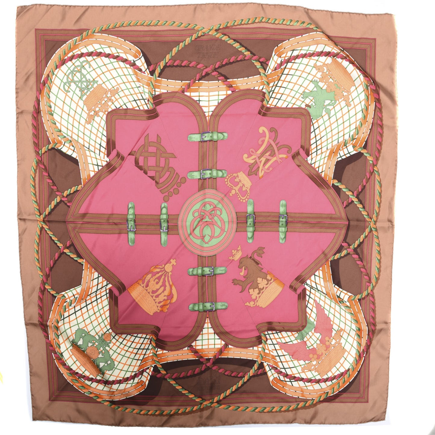Silk Grande Tenue Scarf 90