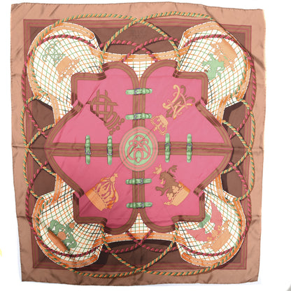 Hermes Silk Grande Tenue Scarf 90 1 of 5