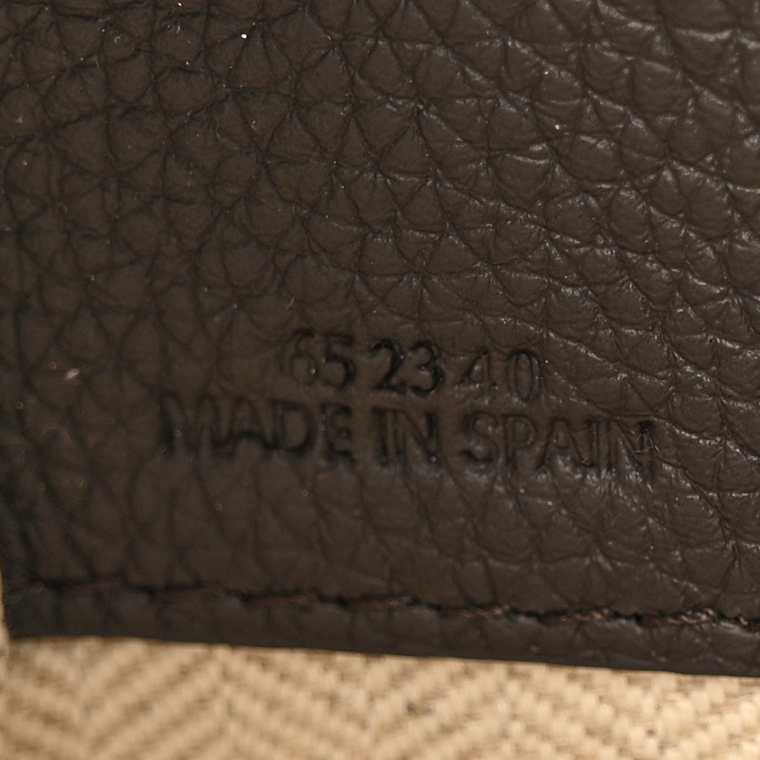 Loewe Soft Grained Calfskin Compact Hammock Shoulder Bag Dark Grey 7 of 15