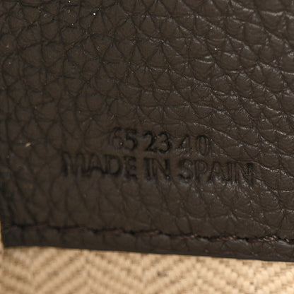 Loewe Soft Grained Calfskin Compact Hammock Shoulder Bag Dark Grey 7 of 15