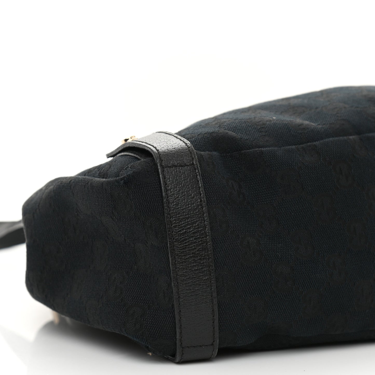 Monogram Medium Abbey Shoulder Bag Black