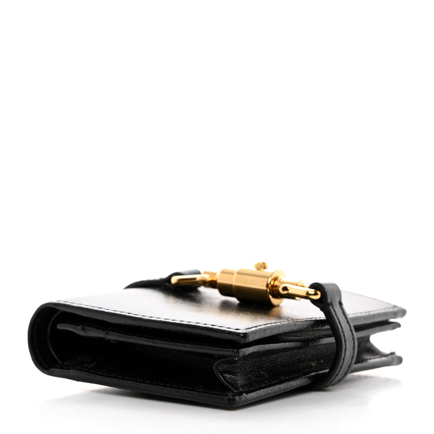 Gucci Calfskin Jackie 1961 Card Case Black 4 of 8