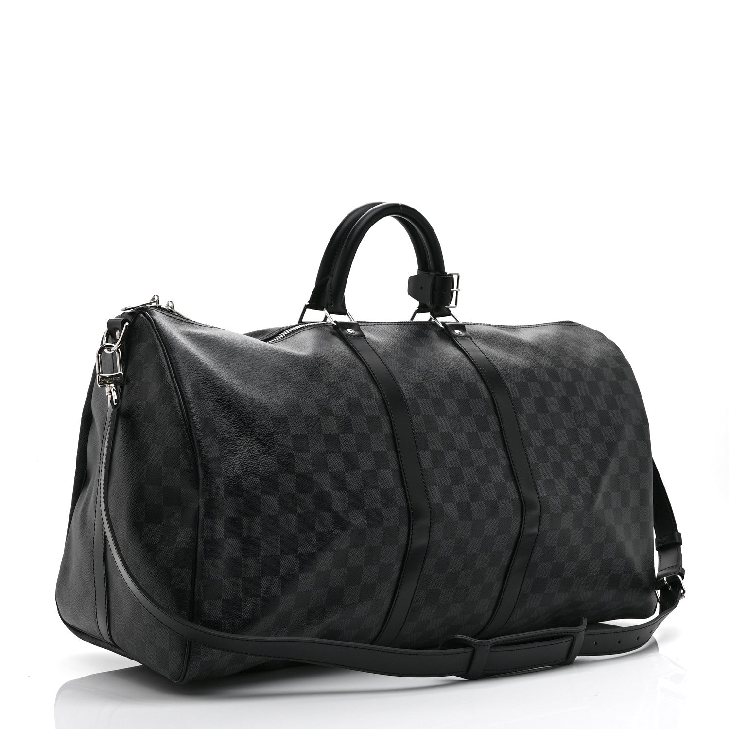 Louis Vuitton Damier Graphite Keepall Bandouliere 55 2 of 9