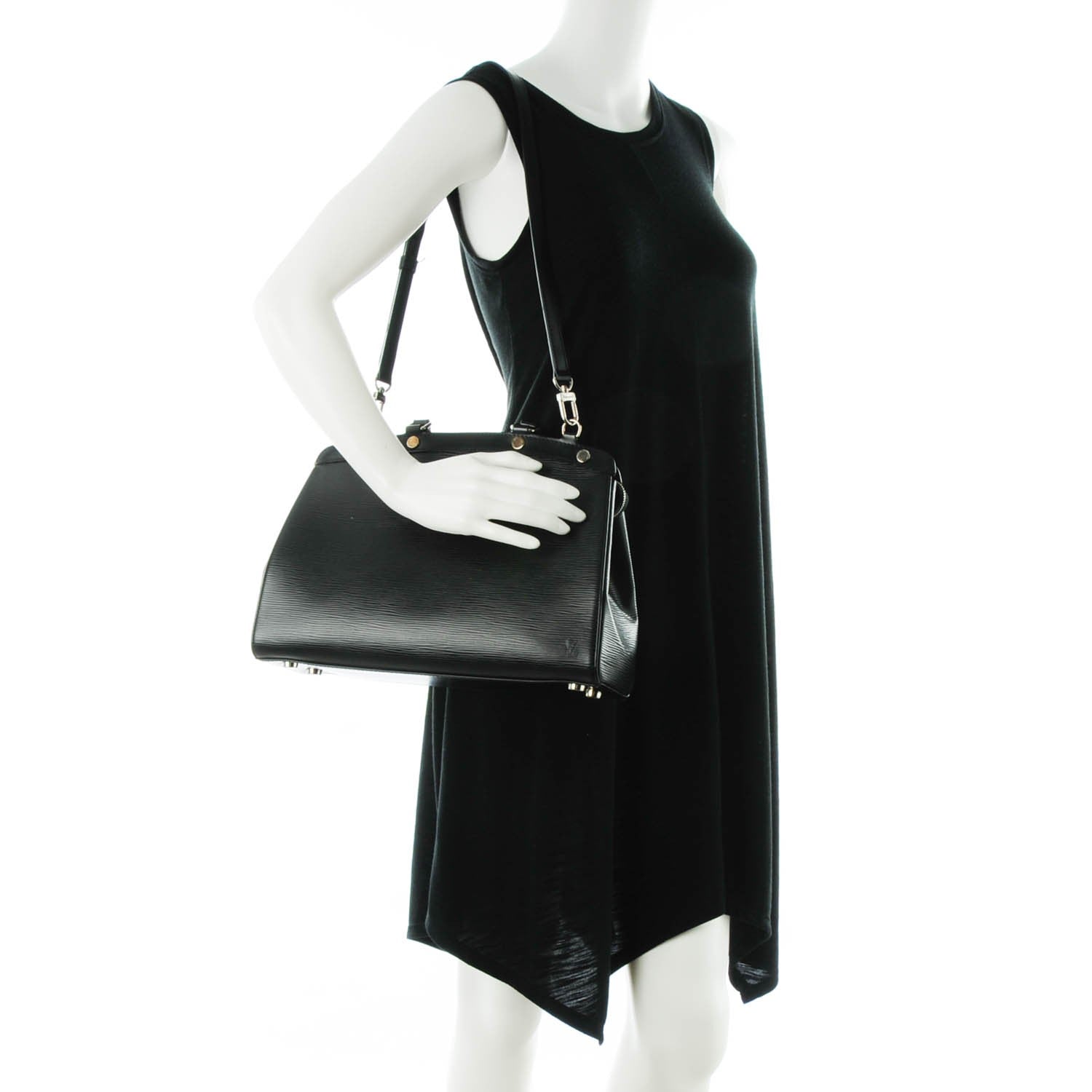 Louis Vuitton Epi Brea MM Black 2 of 7