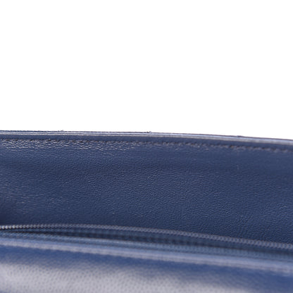 Chanel Caviar Quilted Mini Rectangular Flap Navy 11 of 13
