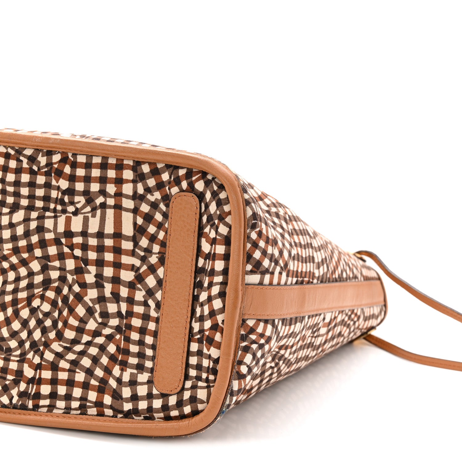 MCM Visetos Medium Liz Reversible Shopper Tote Cognac 16 of 19