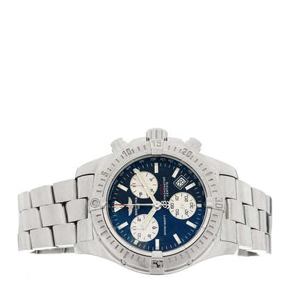 Breitling Stainless Steel 41mm Colt Chronograph Quartz Watch Blue A73380 2 of 4