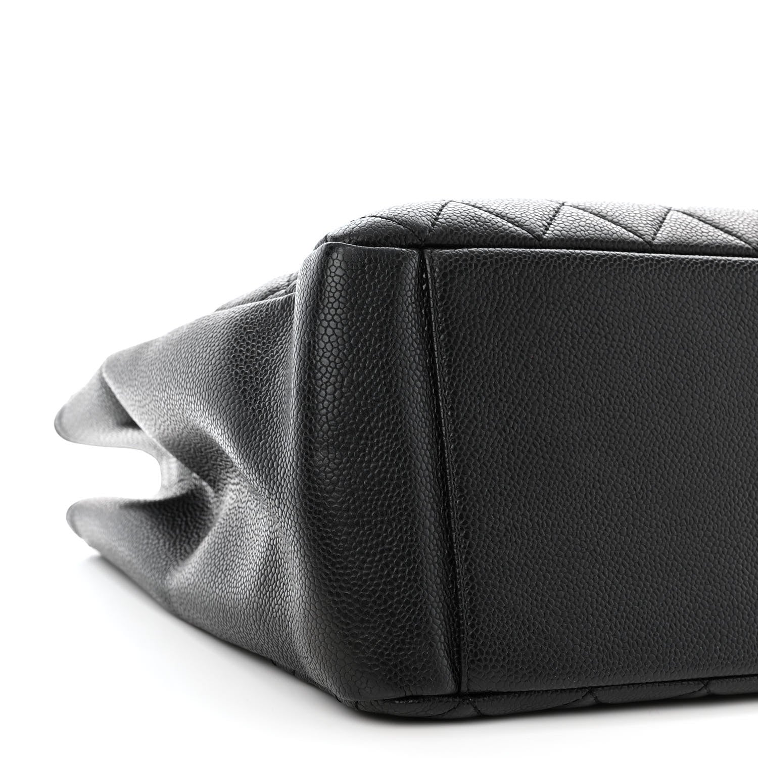Chanel Caviar Quilted Grand Shopping Tote GST Black 9 of 10